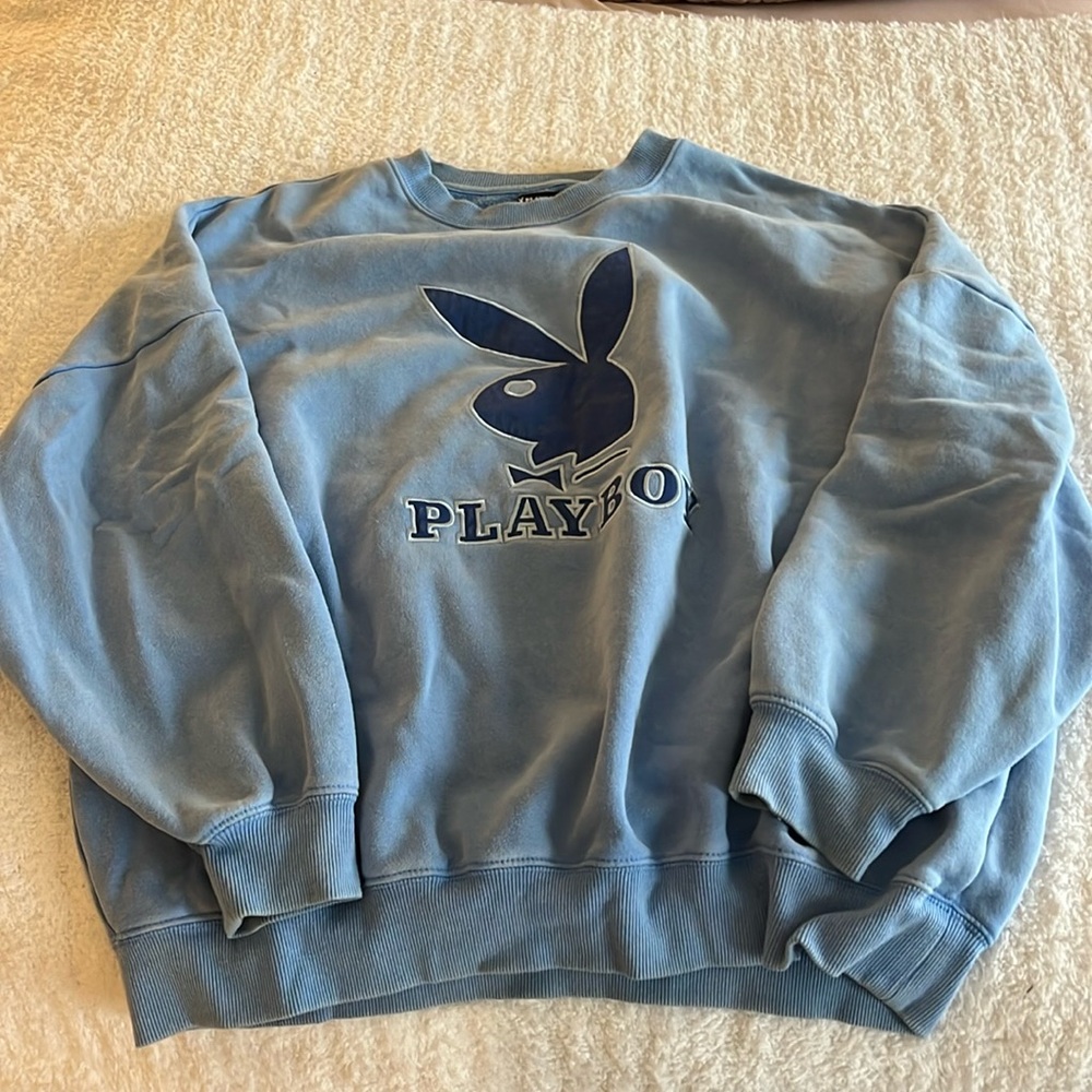 Playboy blue crewneck